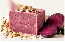 Beetroot and Oats Soap